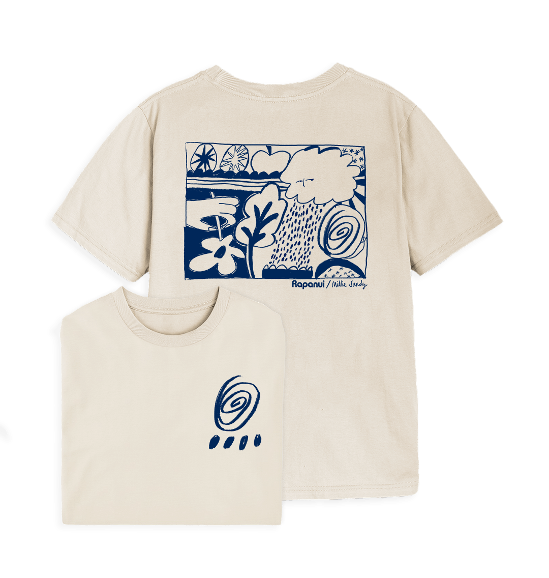 Oat Printed T-shirt Front