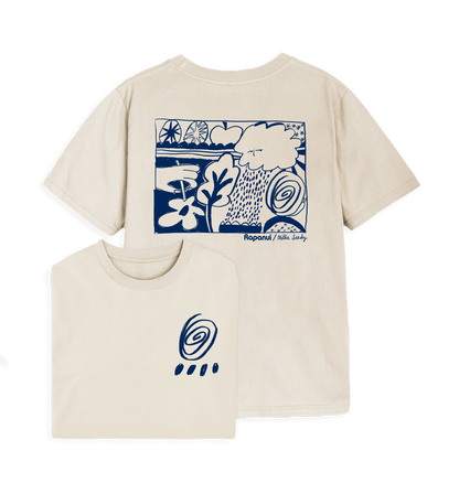 Oat Printed T-shirt Front