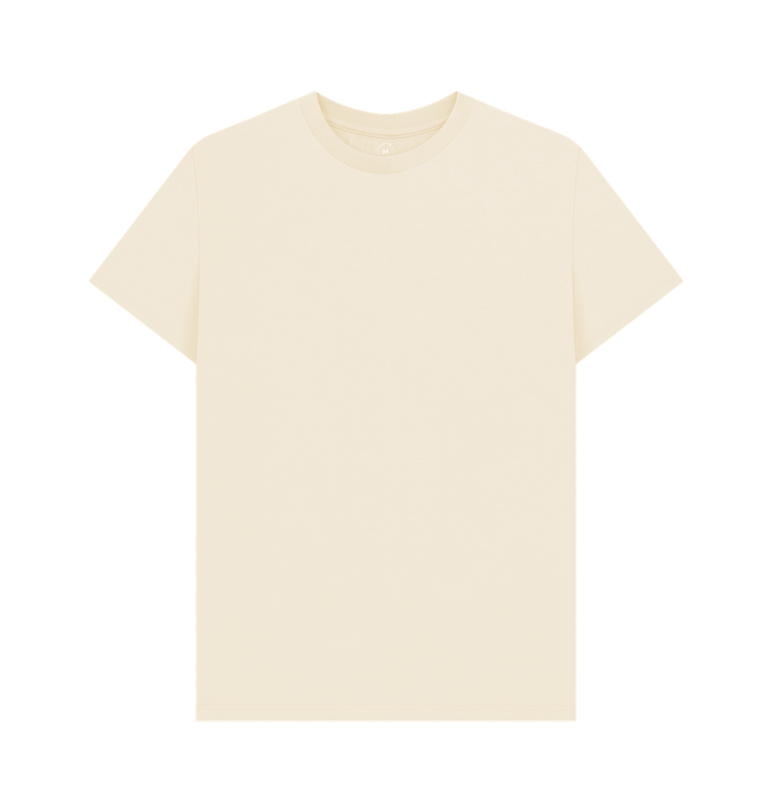 Natural Recycled Printed T-Shirt Front