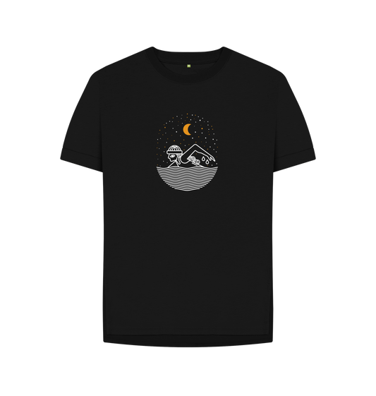 Black Printed T-shirt