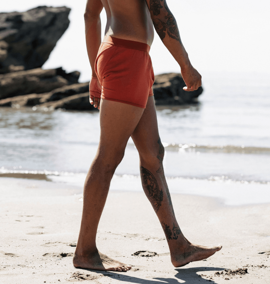 Men's Plain Organic Cotton Boxers - Socks & Underwear