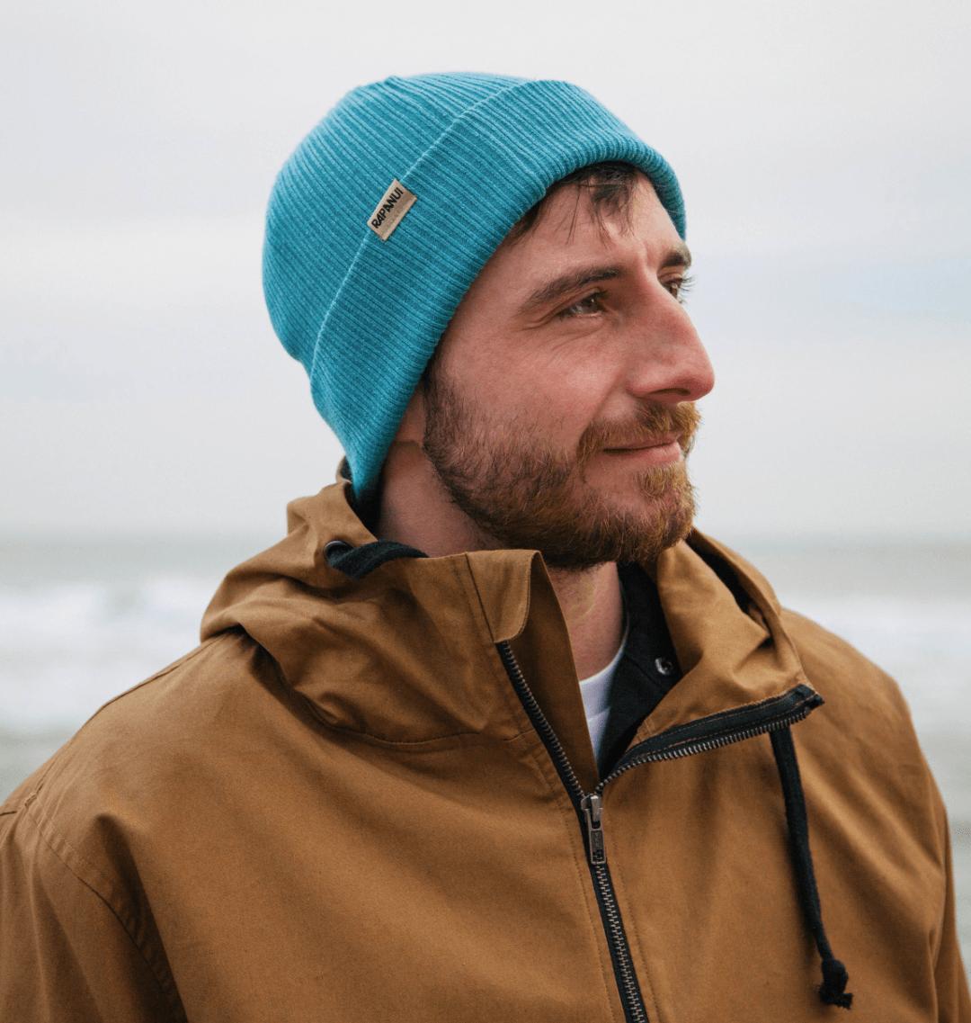 Men's Recycled Organic Beanie Hat - Headwear