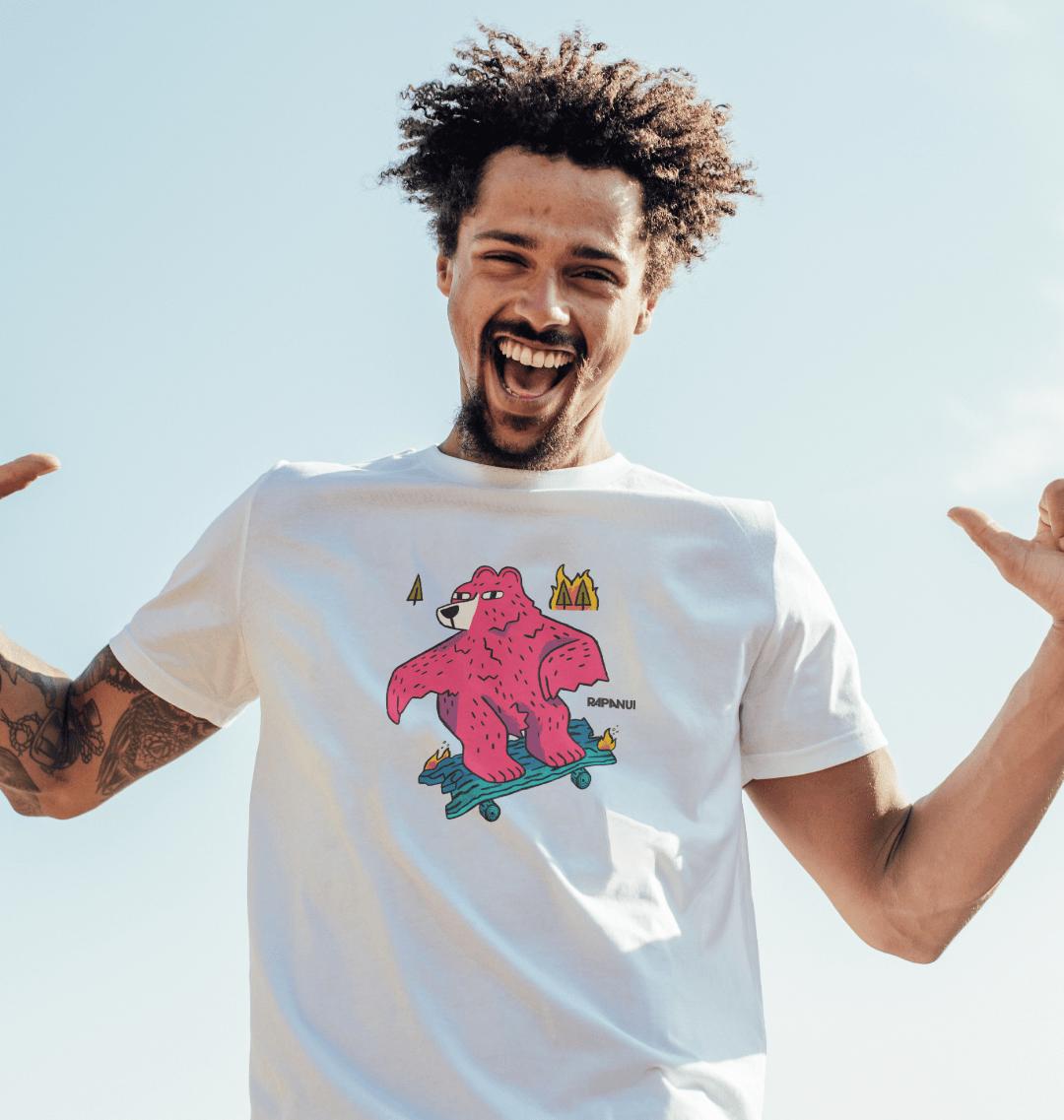 Men's Skateboard T - shirt - Printed T - shirt