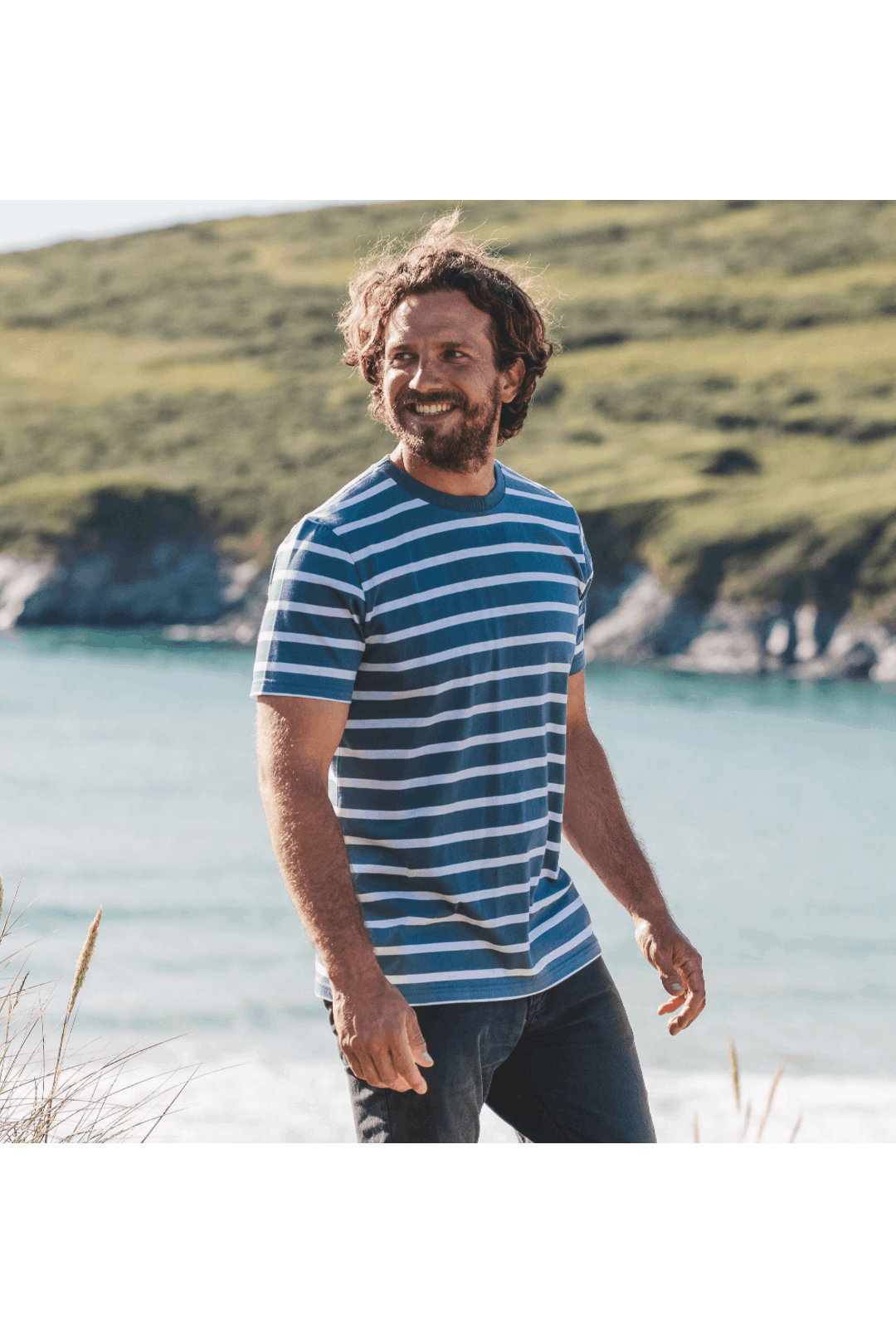 Men's Striped T - shirt - Striped T - Shirts
