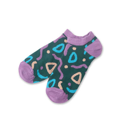 Retro Pattern Socks Front