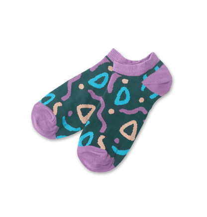 Retro Pattern Socks Front