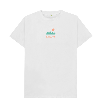 White Printed T-shirt Front