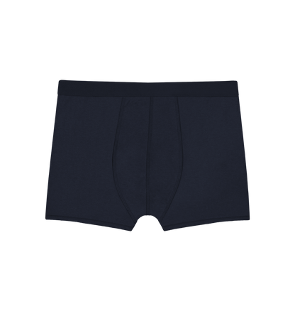 Navy Boxer Trunks Front
