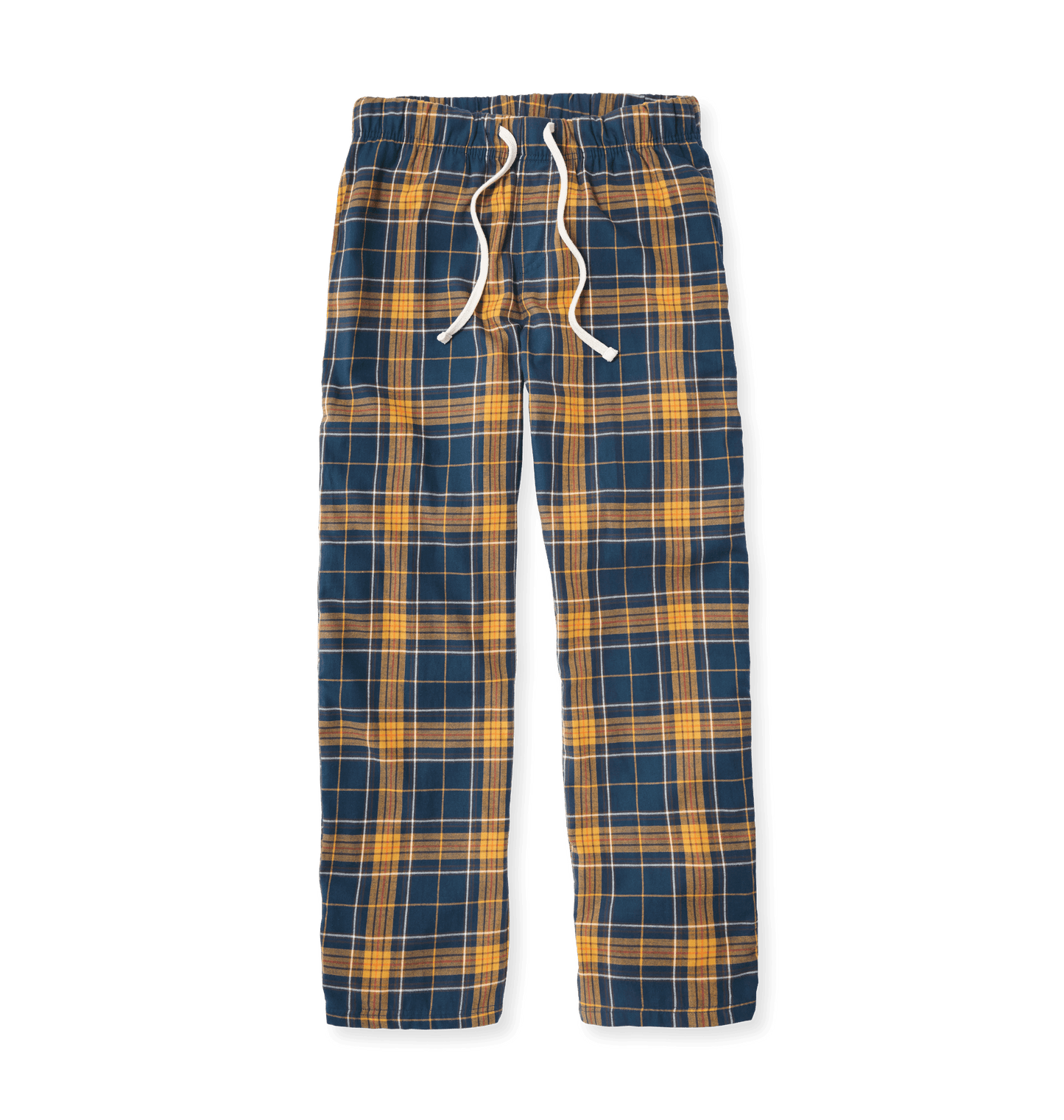 Yellow Check Pyjamas Front