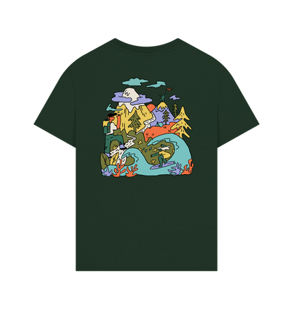 Evergreen Printed T-shirt Back