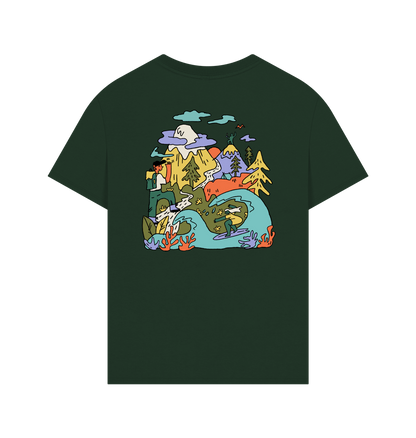 Evergreen Printed T-shirt Back