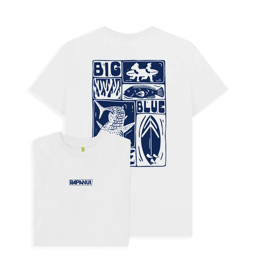 White Printed T-shirt Front