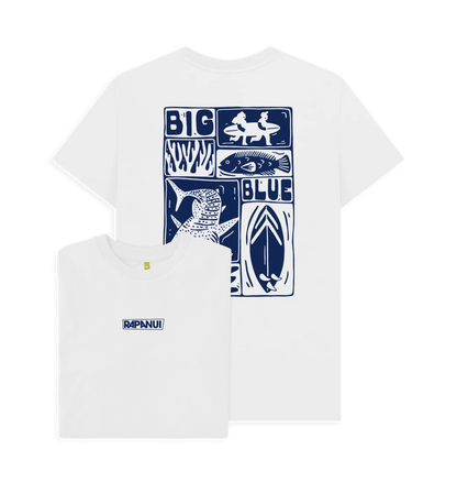 White Printed T-shirt Front