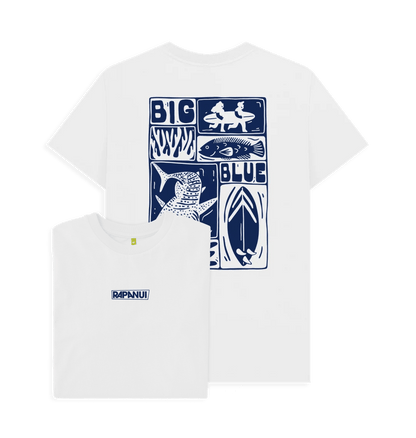 White Printed T-shirt Front