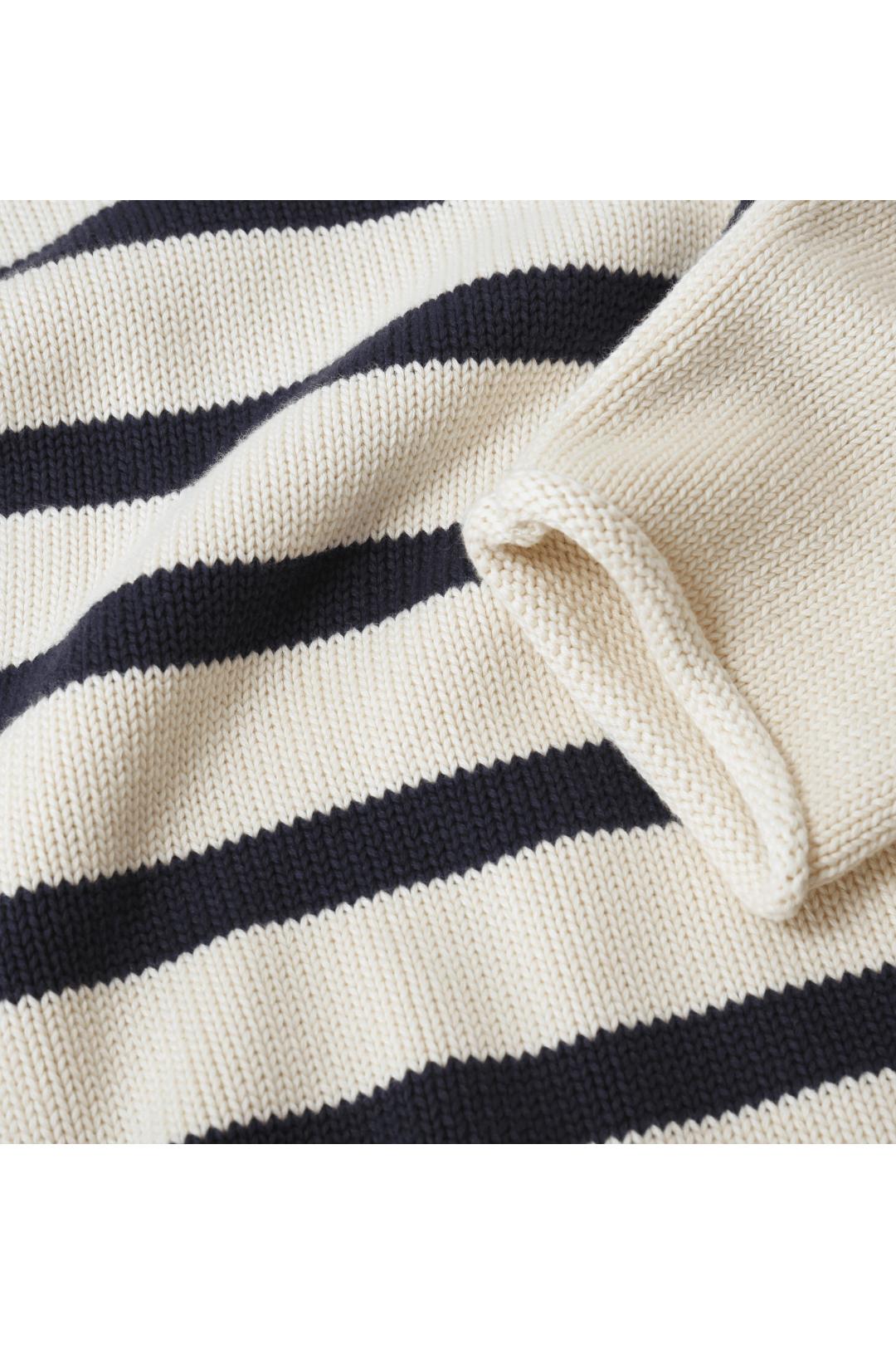 Offshore Oversized Striped Knitted Jumper - Knitwear