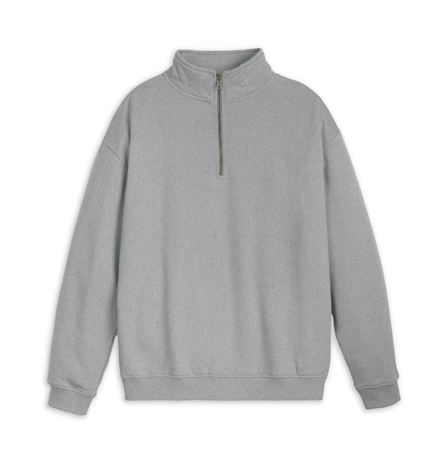 Athletic Grey Printed Sweater Front