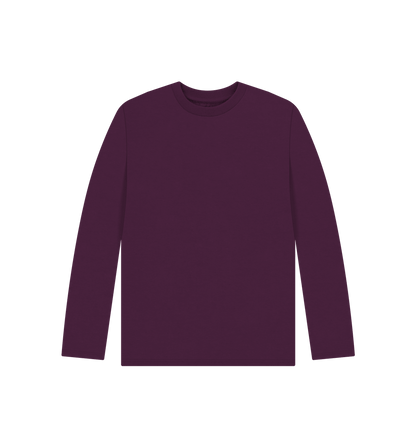 Purple Printed Kids T-Shirt Front