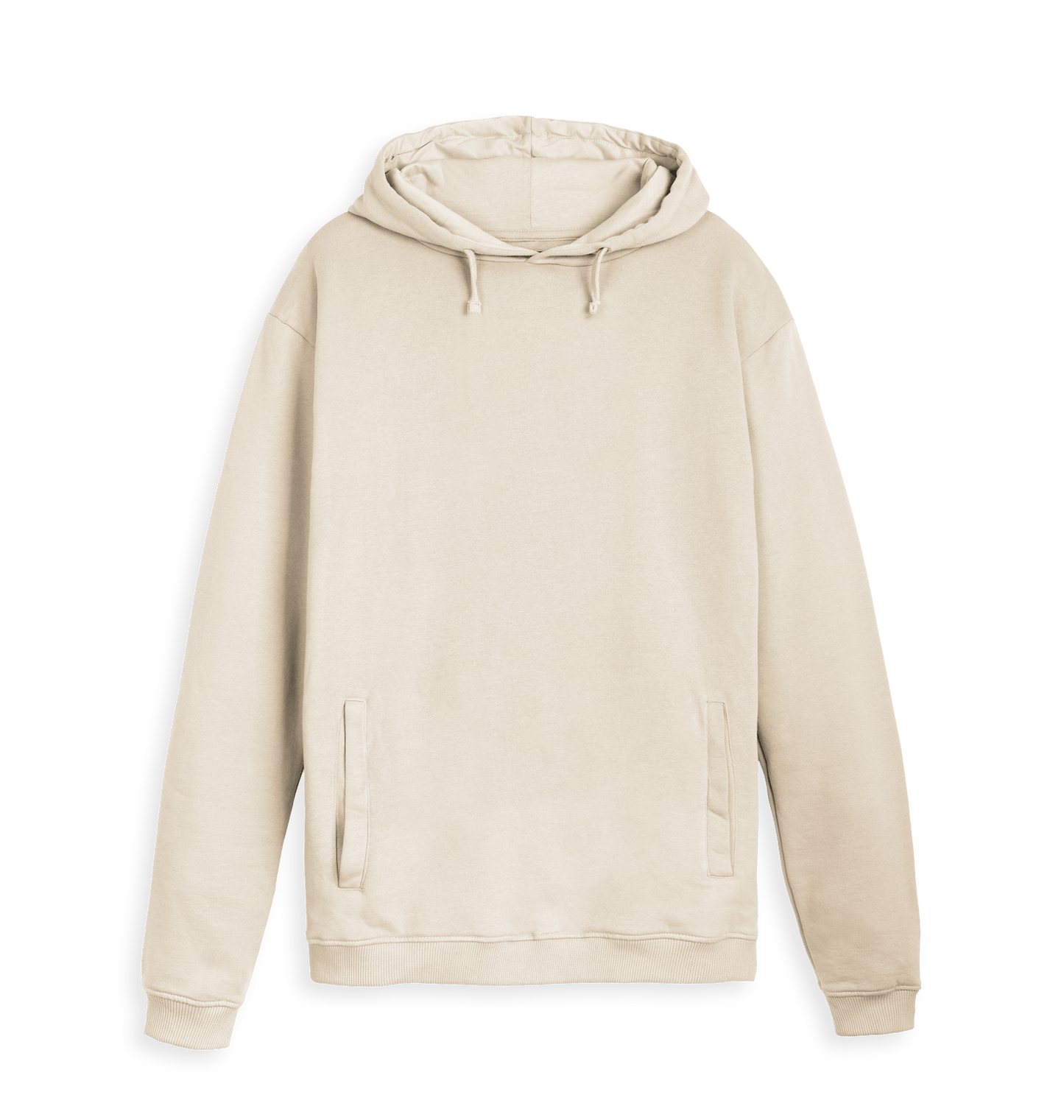 Oat Printed Hoody Front