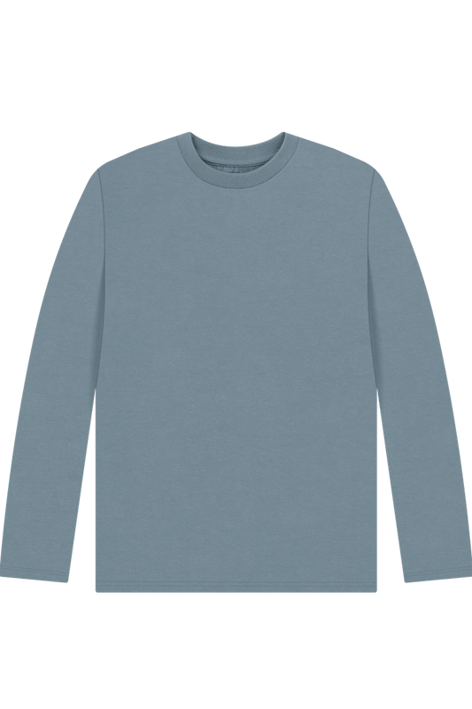 Stone Blue Printed Kids T-Shirt