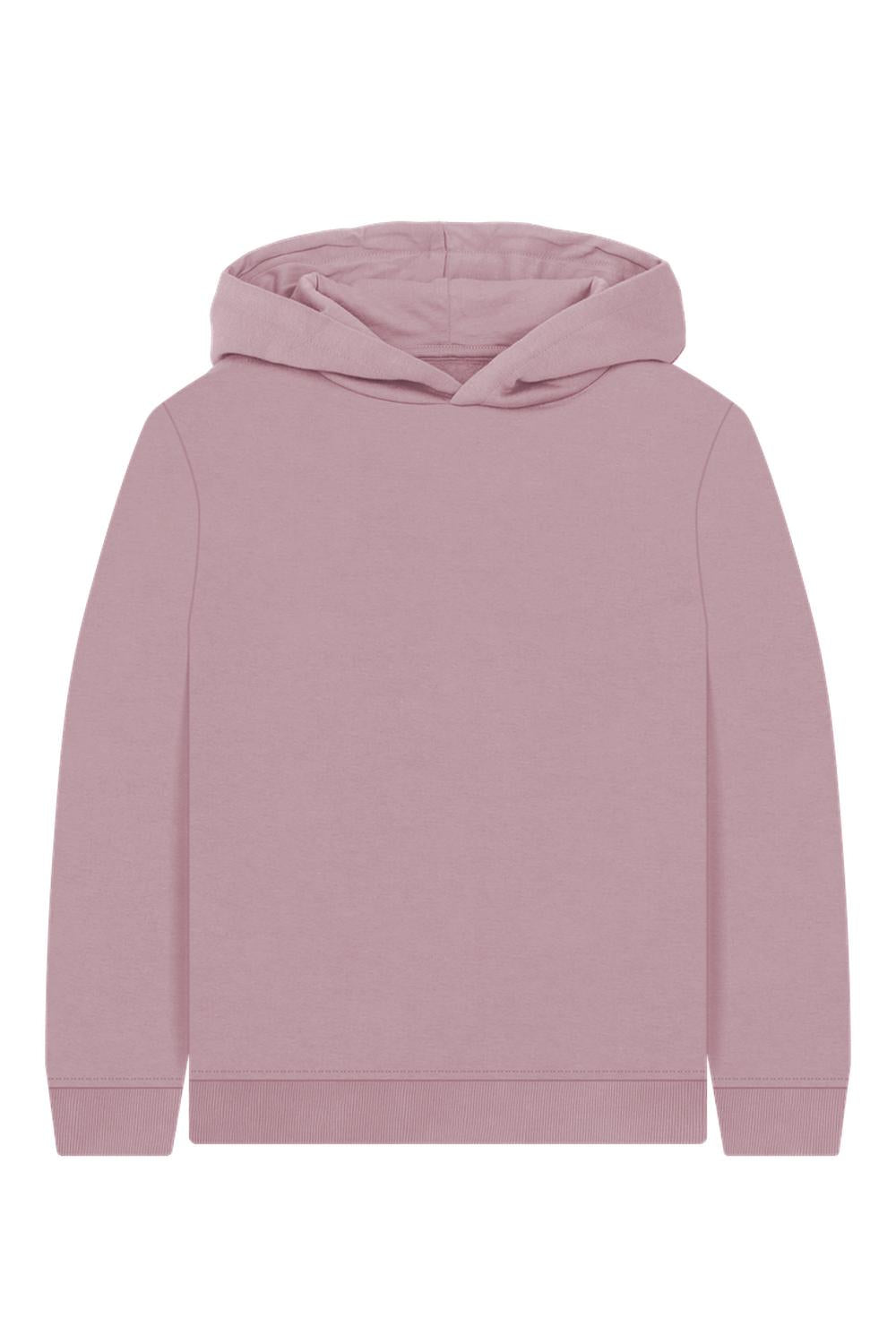 Mauve Printed Kids Hoodie