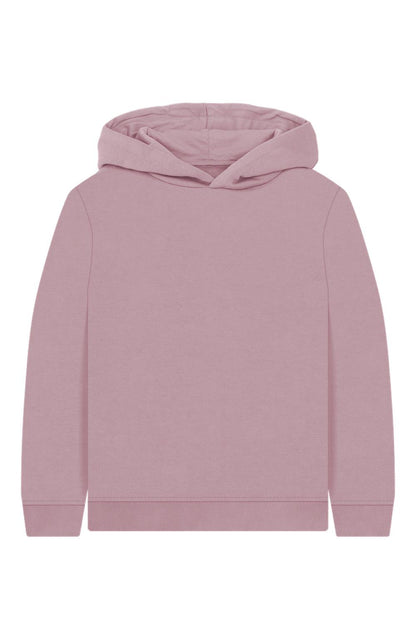 Mauve Printed Kids Hoodie