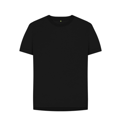 Black Printed T-shirt Front
