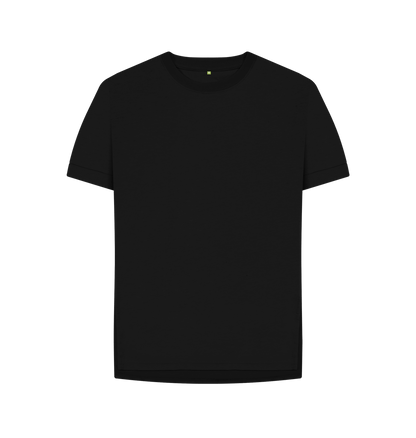 Black Printed T-shirt Front