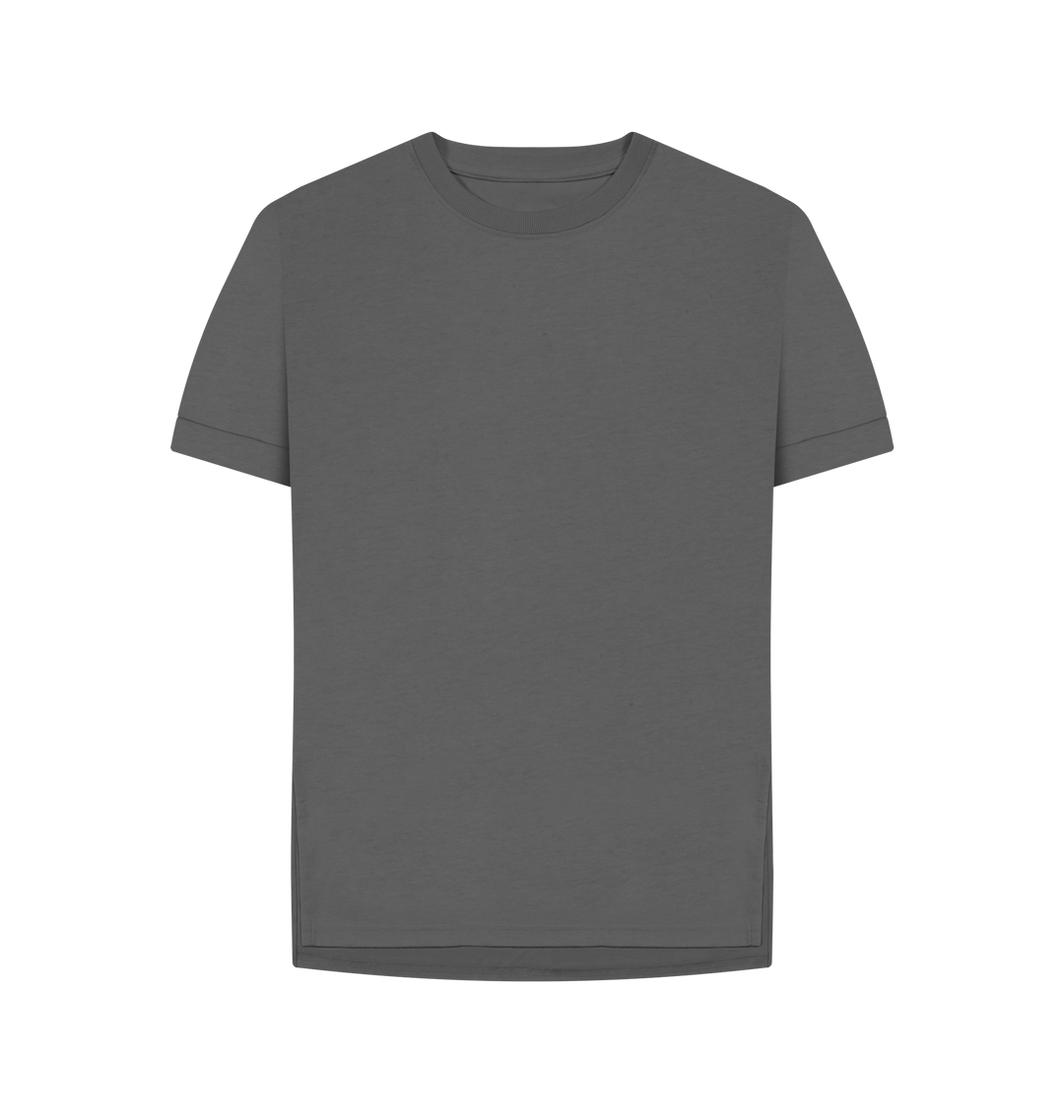 Slate Grey Printed T-shirt Front