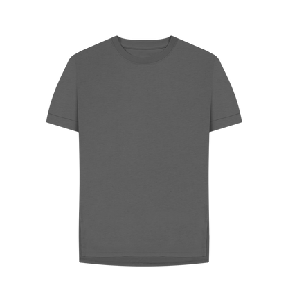 Slate Grey Printed T-shirt Front