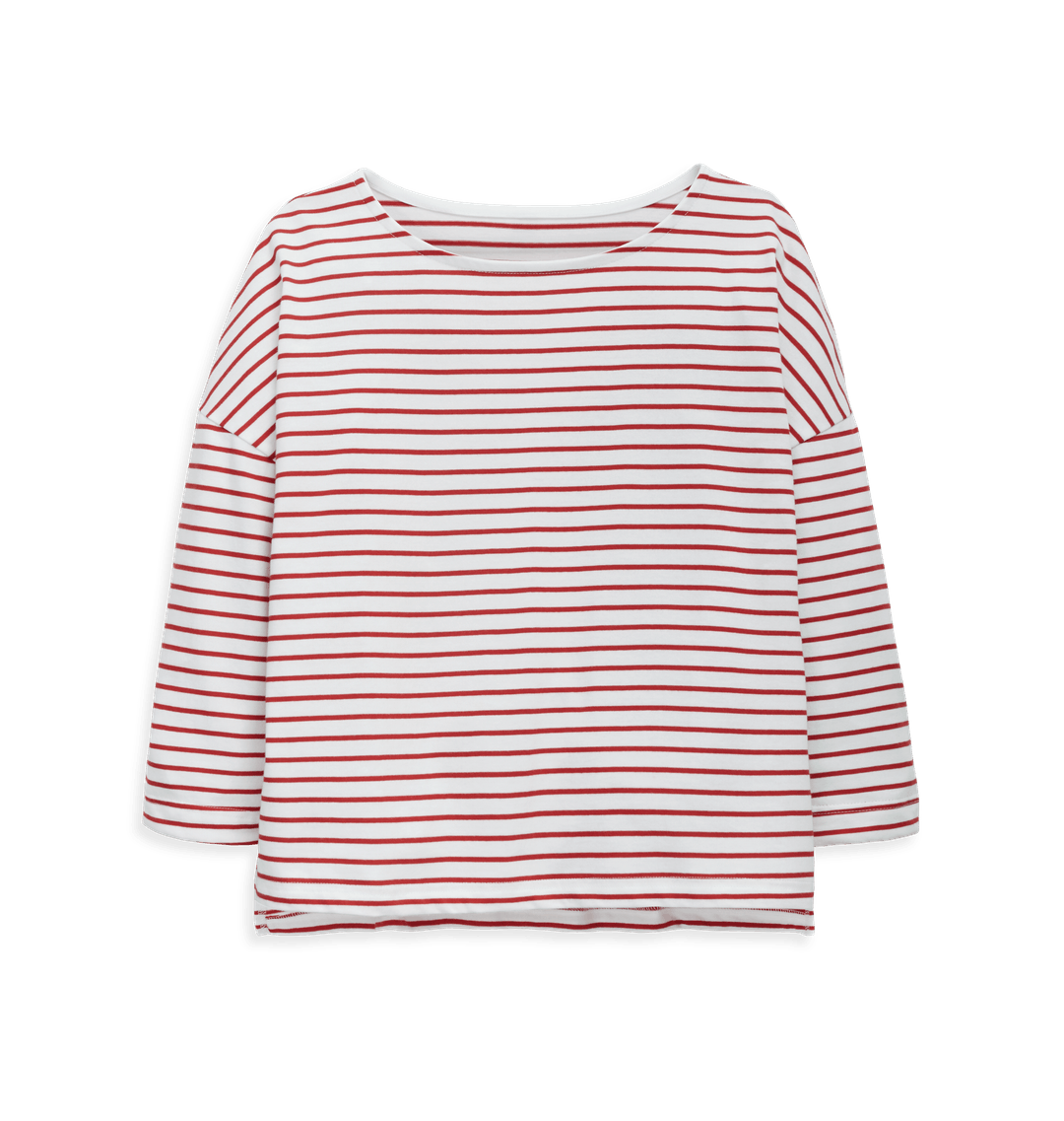 Redwood Stripes Printed T-shirt Front