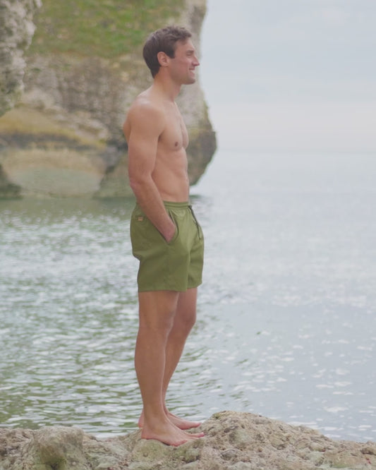 Men's Plain Swim Shorts