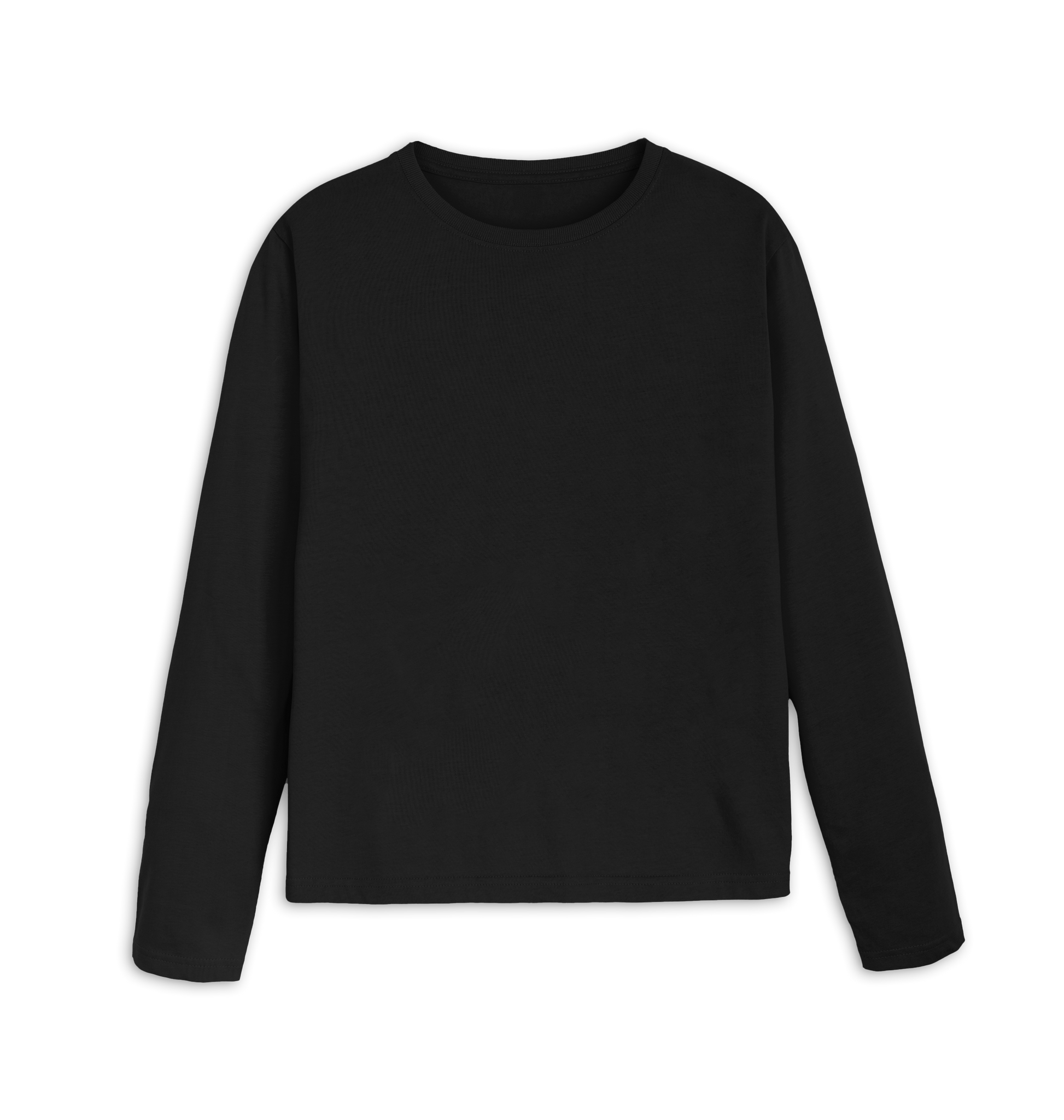 Black Printed T-shirt Front