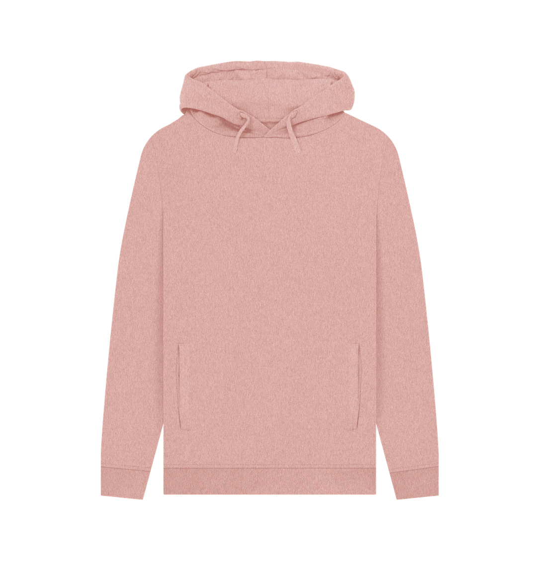 Sunset Pink Recycled Hoody Front