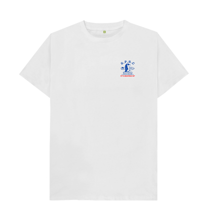 White Printed T-shirt Front