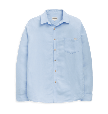 Azure Blue Shirts & Tops Front