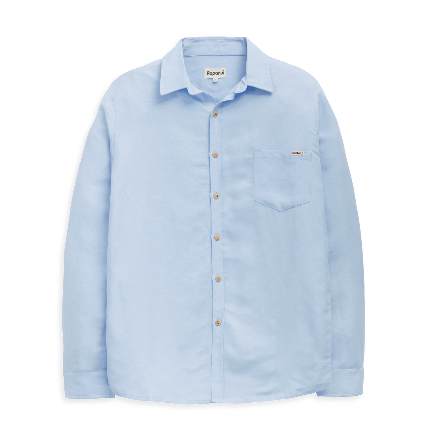 Azure Blue Shirts & Tops Front