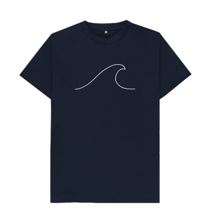 Navy Blue Printed T-shirt