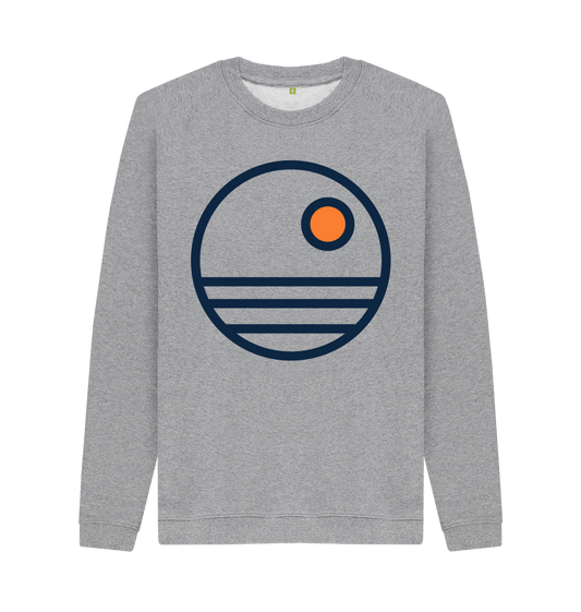 Light Heather Printed Sweater