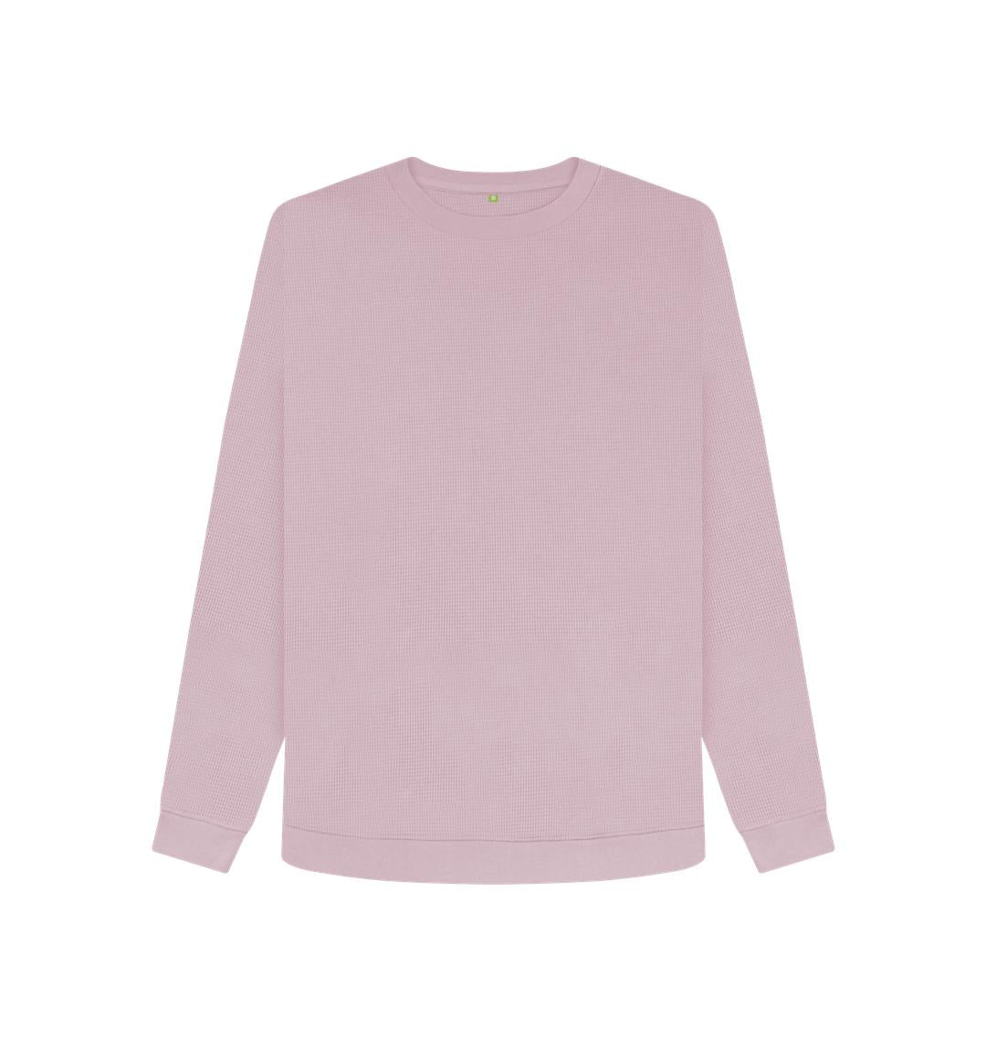 Mauve Waffle Jumper