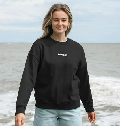 Rapanui Classic Logo Oversized Sweatshirt - Printed Sweatshirt