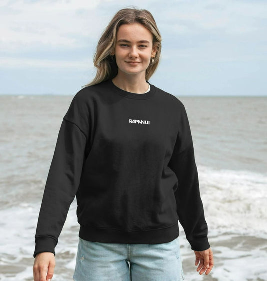 Rapanui Classic Logo Oversized Sweatshirt - Printed Sweatshirt