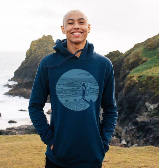 Reading The Waves Hoodie - Printed Hoodies