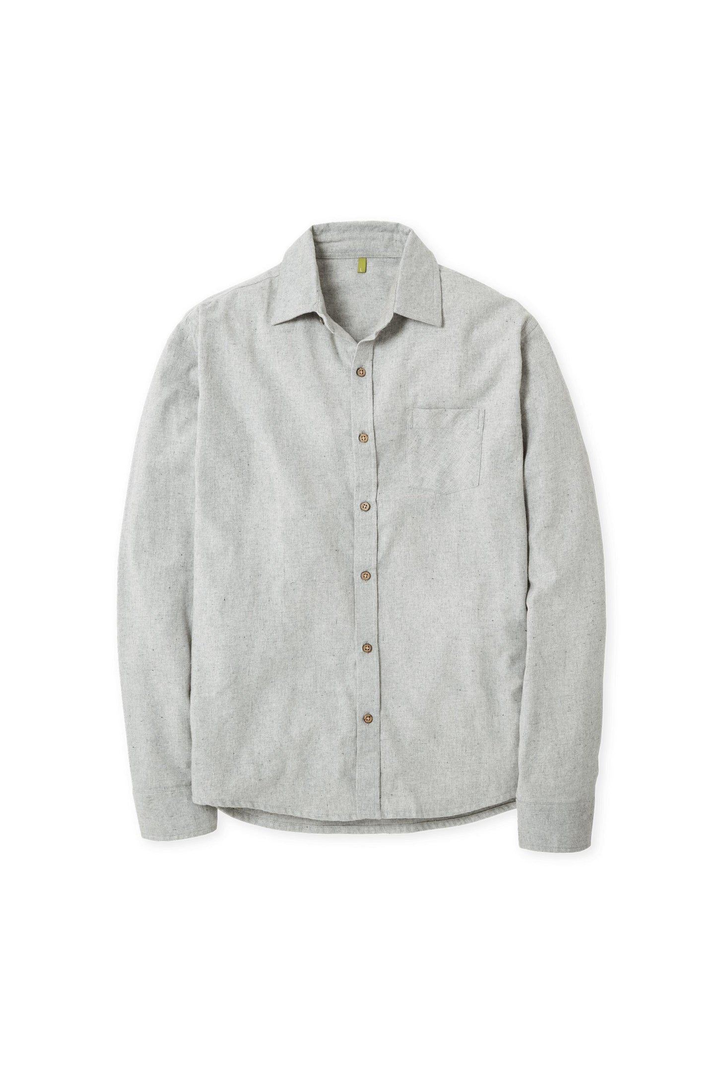Grey Recycled Flannel Shirt