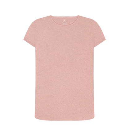 Sunset Pink Recycled Printed T-Shirt