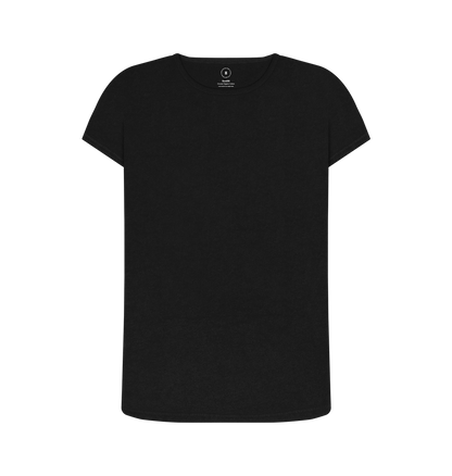 Black Recycled Printed T-Shirt