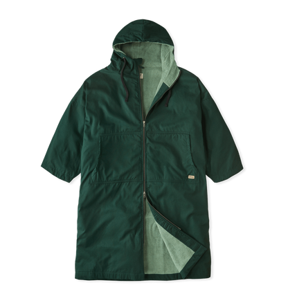 Evergreen Surf Change Towel Robe Front