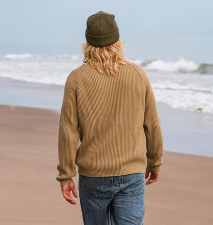 Seafarer Knitted Cotton Jumper - Knitwear