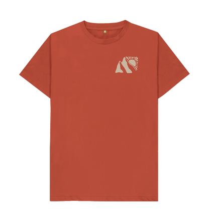 Rust Printed T-shirt Front