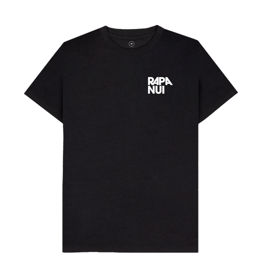Black Recycled Printed T-Shirt