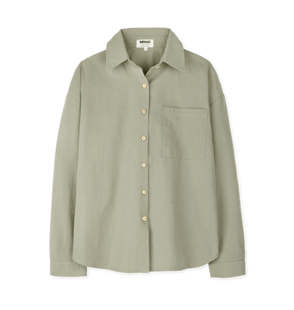 Olive Shirts & Tops Front